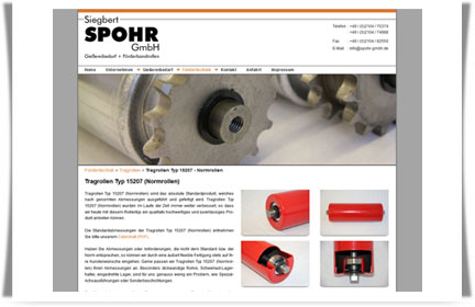 Spohr-Gmbh - Fördertechnik & Gießereibedarf